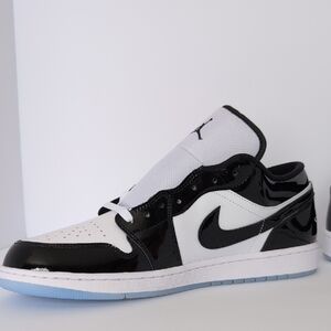 Air Jordan Concord Black and White Sneakers
